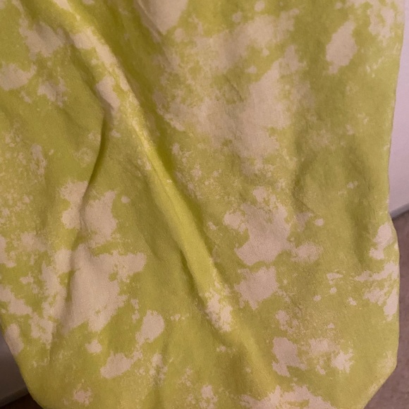 Yellow tie-dye mini dress - Picture 6 of 8